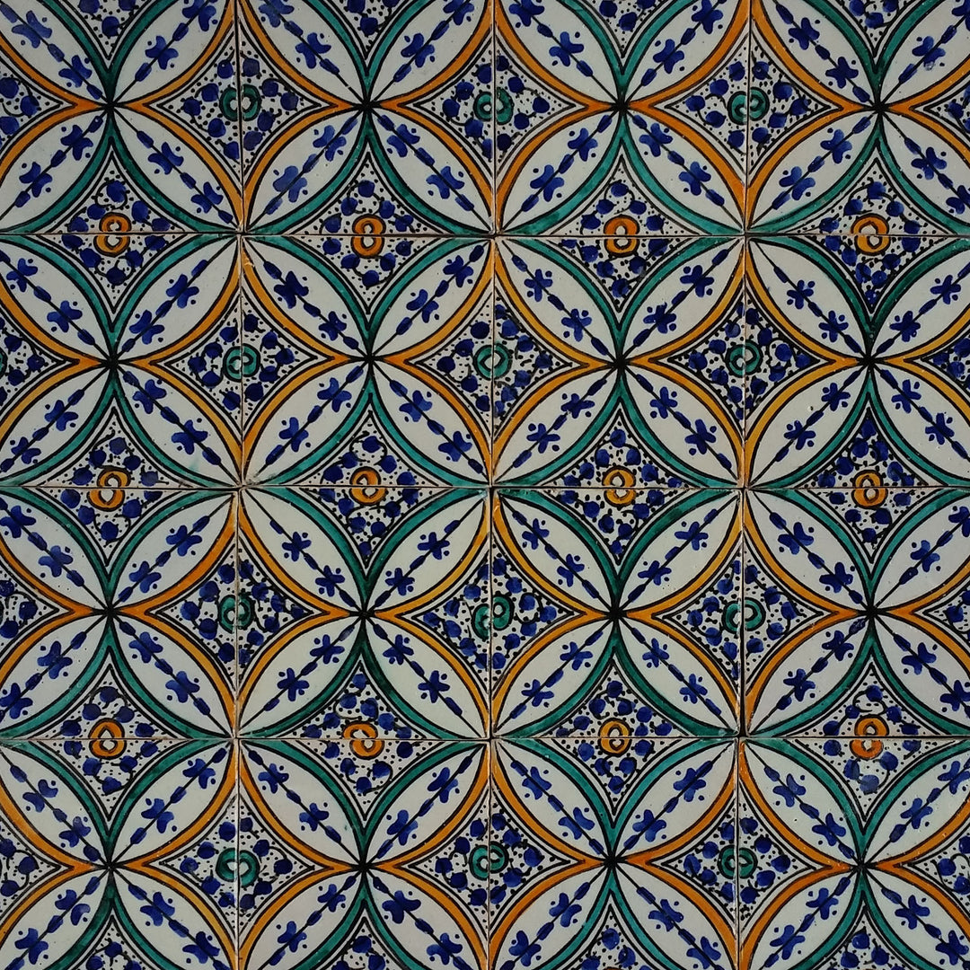 Azulejo pintado a mano Saba