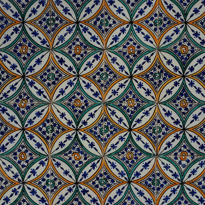 Azulejo pintado a mano Saba