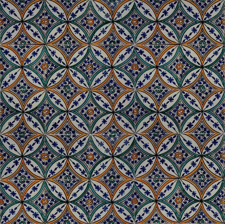Azulejo pintado a mano Saba