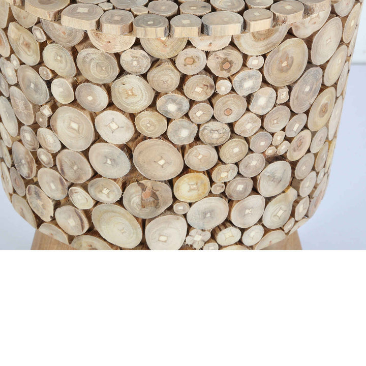 Taburete de madera de teca Merida
