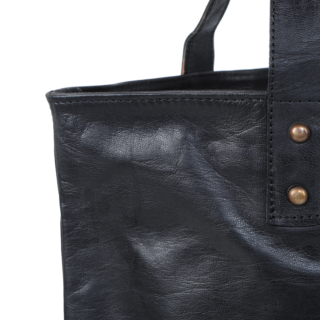 Bolso de piel para mujer Ayana Negro