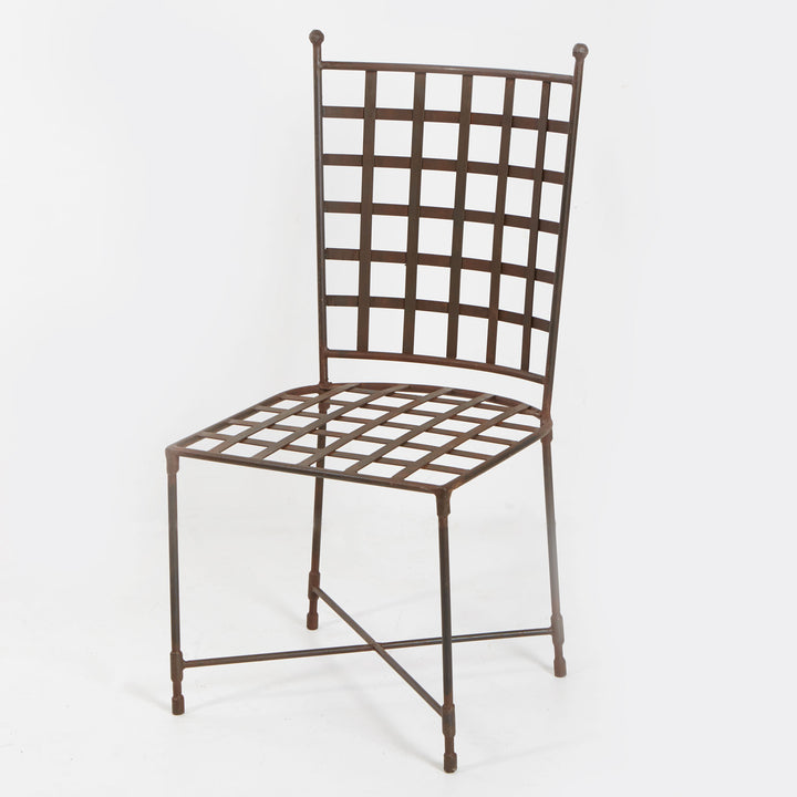 Silla marroquí de hierro Salmane