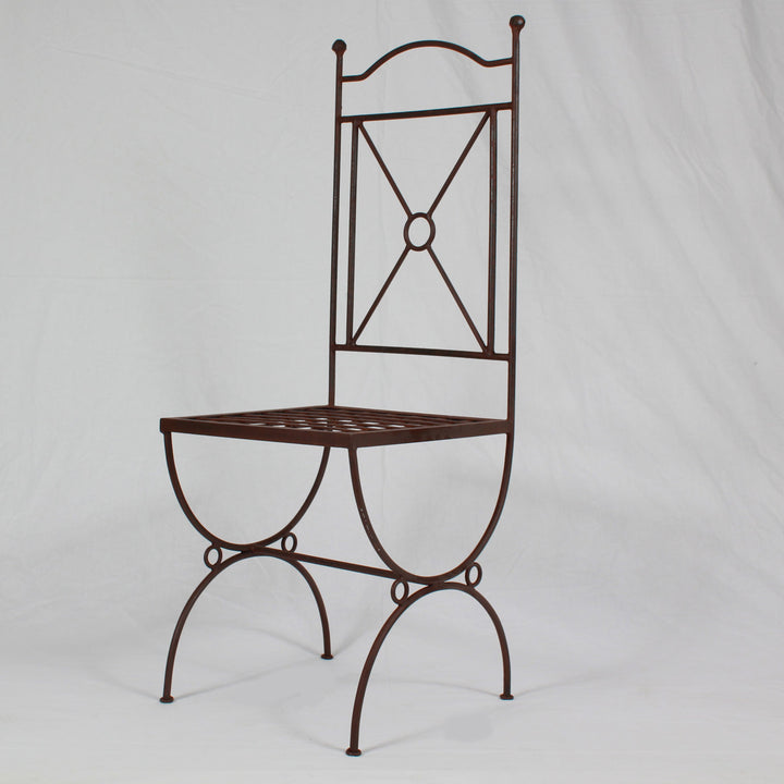 Silla marroquí de hierro Menara