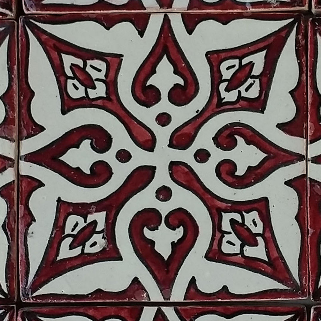 Azulejo pintado a mano – azulejo cerámico retro 10x10 cm