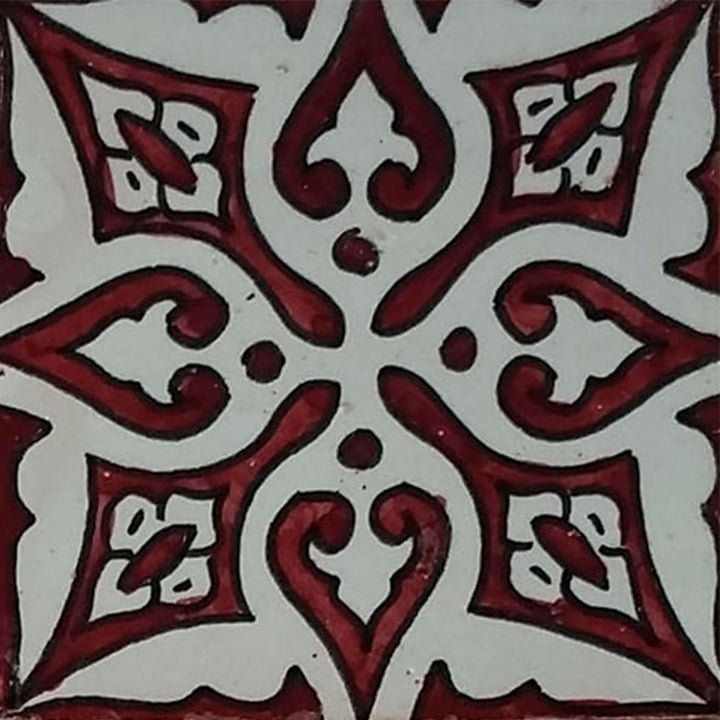 Azulejo pintado a mano – azulejo cerámico retro 10x10 cm