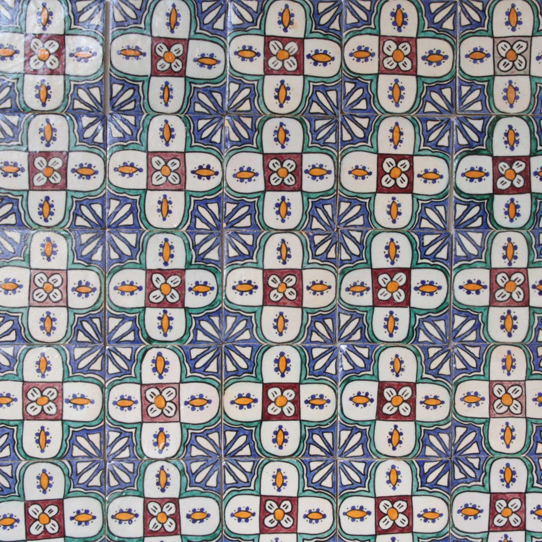 Azulejo pintado a mano Badra