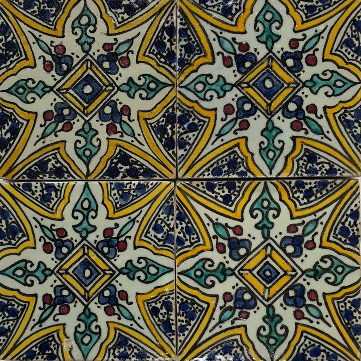 Azulejo pintado a mano Enis