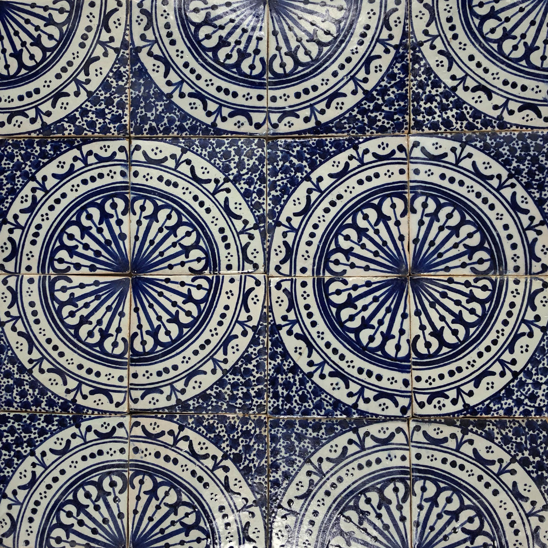 Azulejo pintado a mano Hanefi