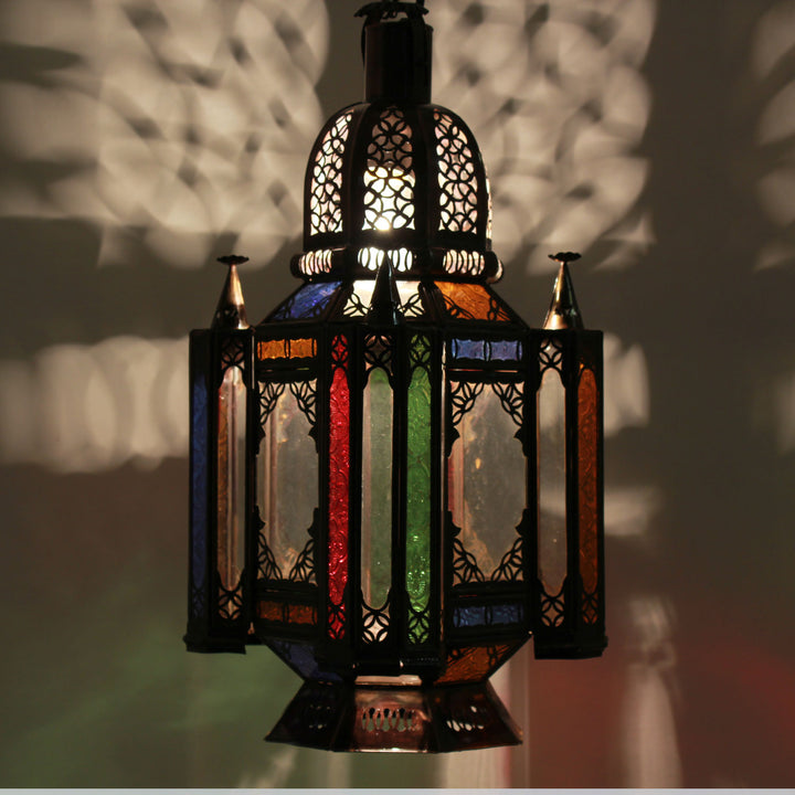 Linterna colgante oriental Fadila