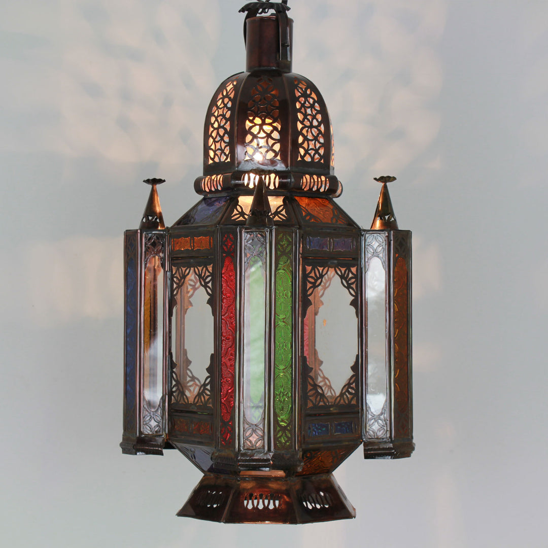 Linterna colgante oriental Fadila