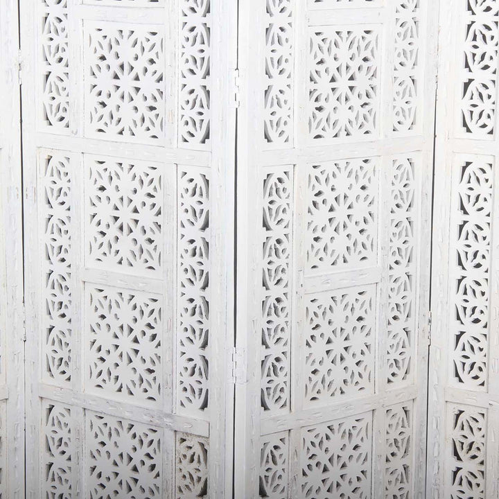 Biombo indio de madera Elyes