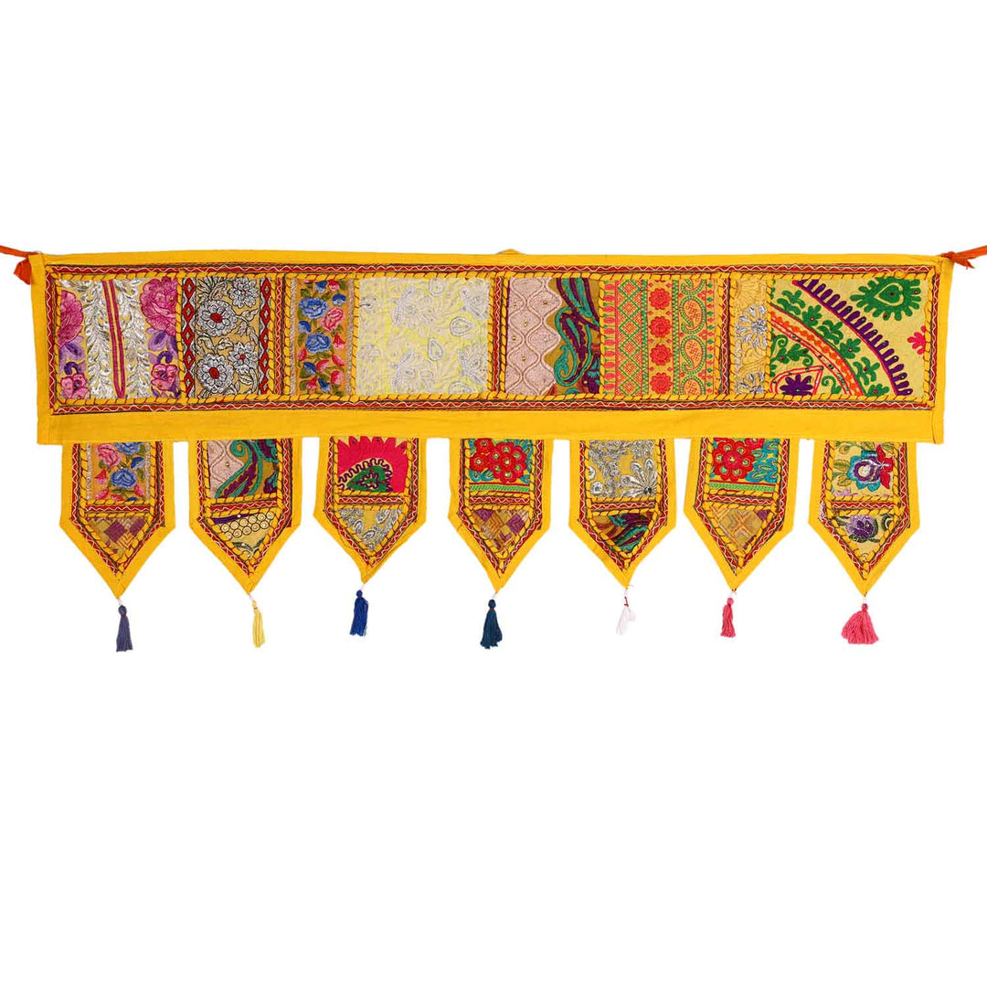 Toran indio de patchwork