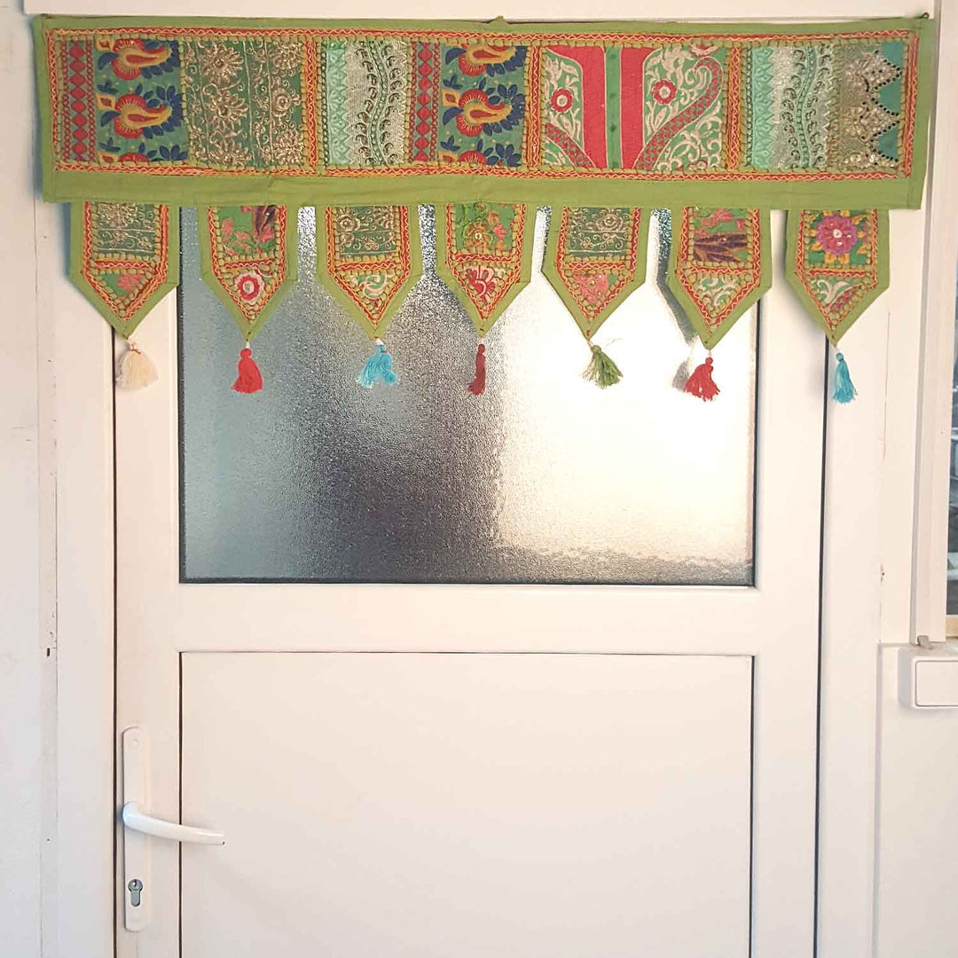 Toran indio de patchwork