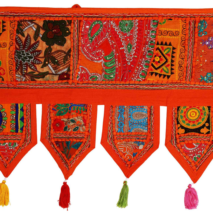 Toran indio de patchwork