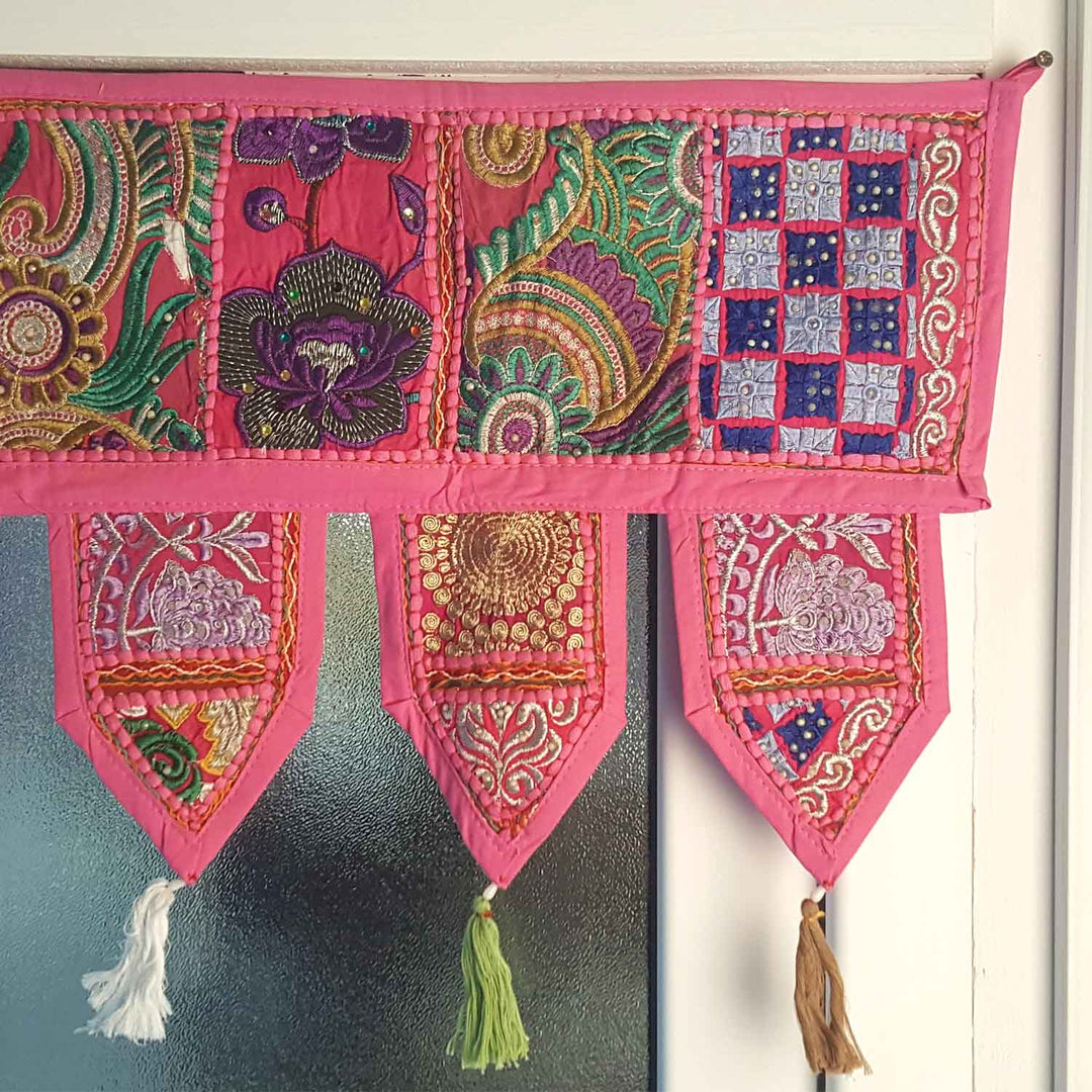 Toran indio de patchwork