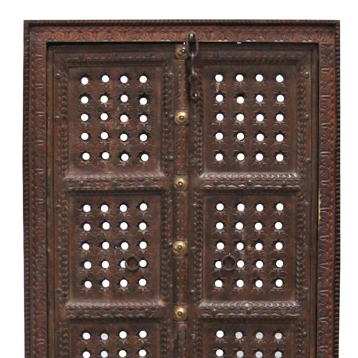 Puerta de madera india Ajala