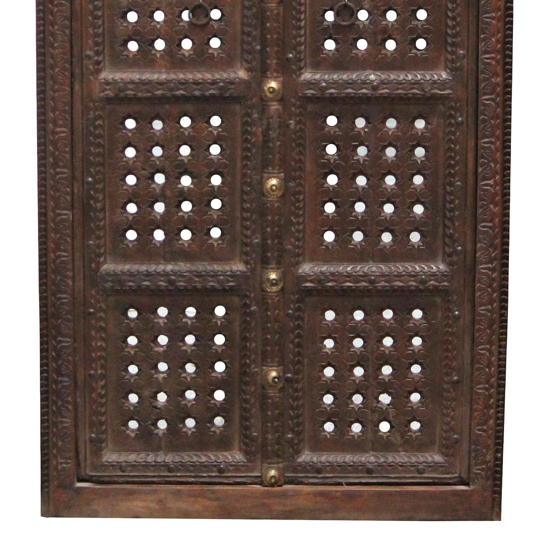 Puerta de madera india Ajala