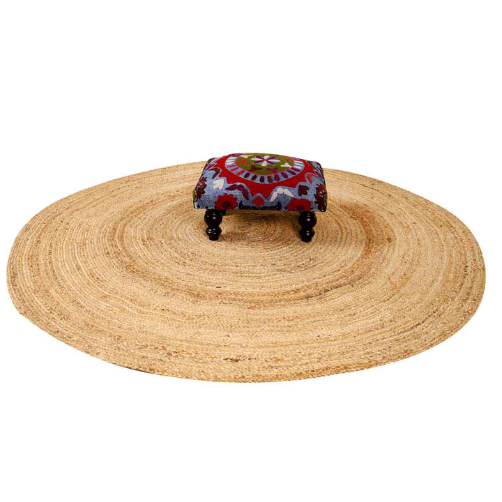 Alfombra de yute Tamani natural