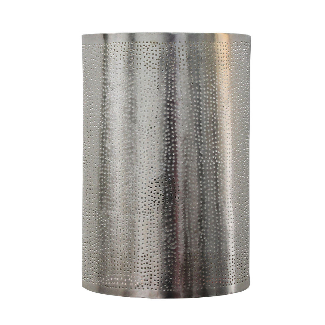 Lámpara de pared marroquí de plata Yakut