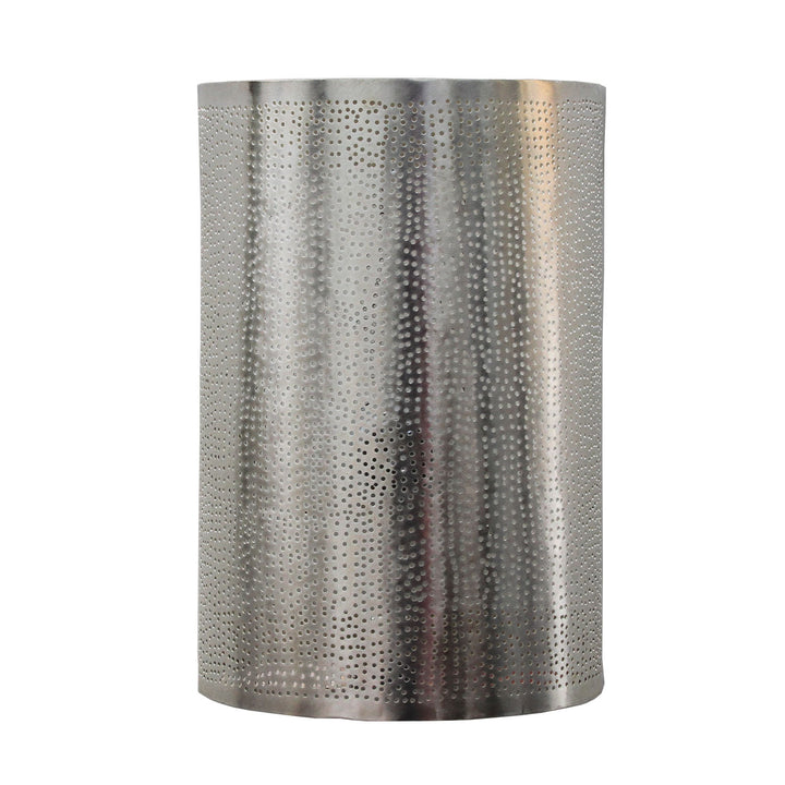 Lámpara de pared marroquí de plata Yakut