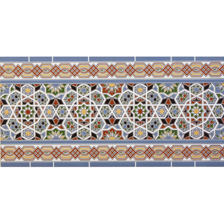 Borde oriental para azulejos de pared Asni