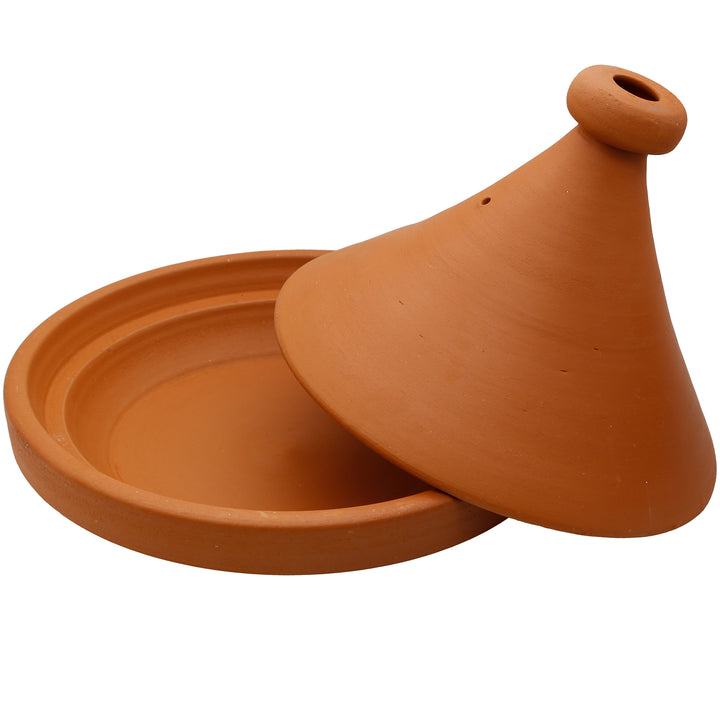 Tajine Olla de Marruecos 34 cm sin tapa, sin esmaltar y natural