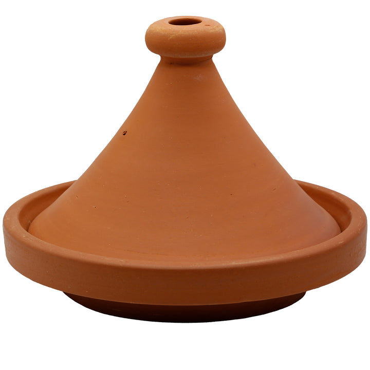 Tajine de Marruecos 30 cm, sin esmaltar y natural para recetas tradicionales