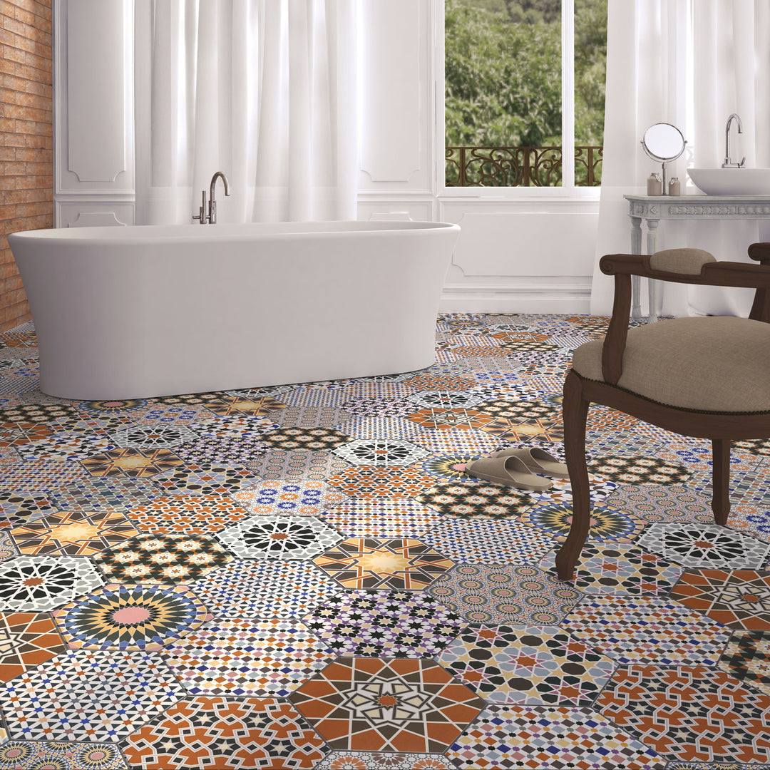 Azulejo mediterráneo Chakib