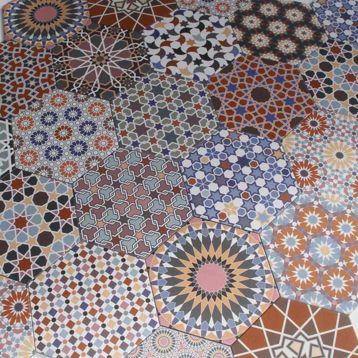 Azulejo mediterráneo Chakib