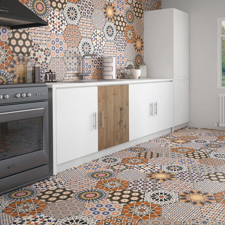 Azulejo mediterráneo Chakib