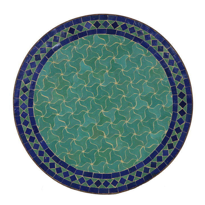 Mesa mosaico de Marruecos - Redonda - M60-28