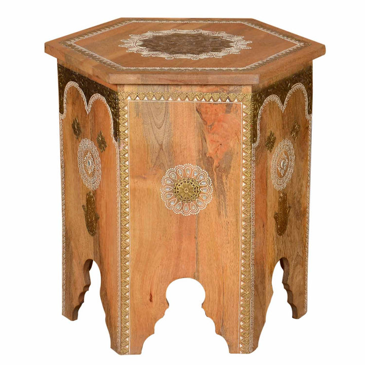 Mesa auxiliar oriental Salman Gross