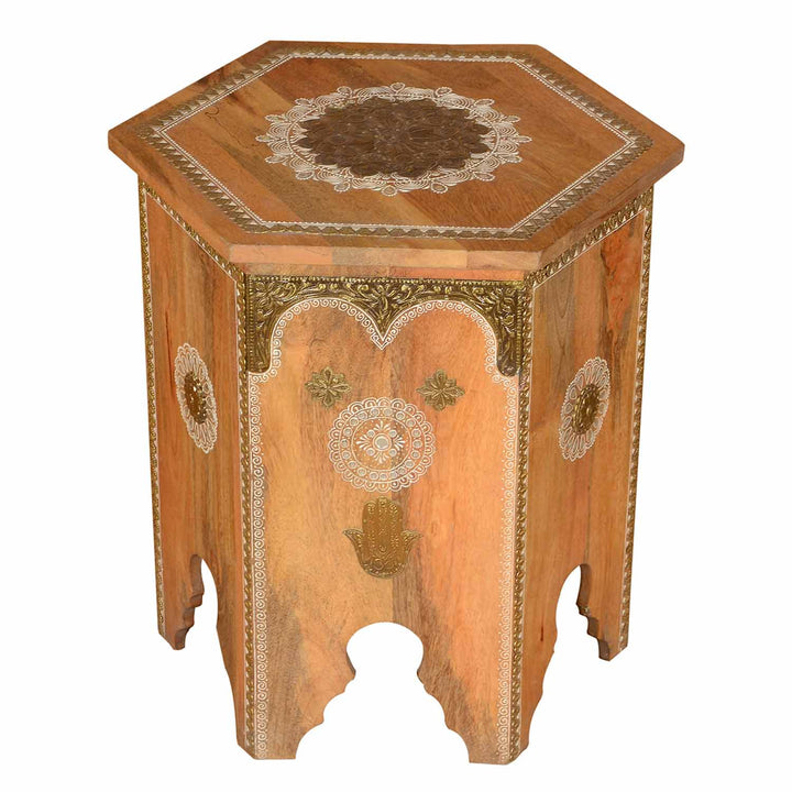 Mesa auxiliar oriental Salman Gross