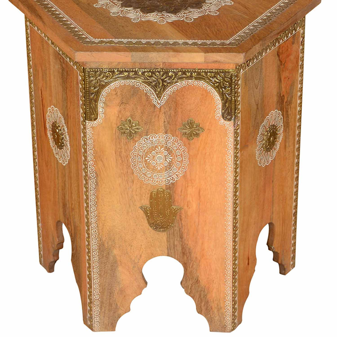 Mesa auxiliar oriental Salman Gross