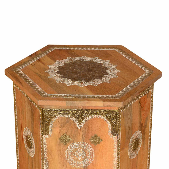 Mesa auxiliar oriental Salman Gross