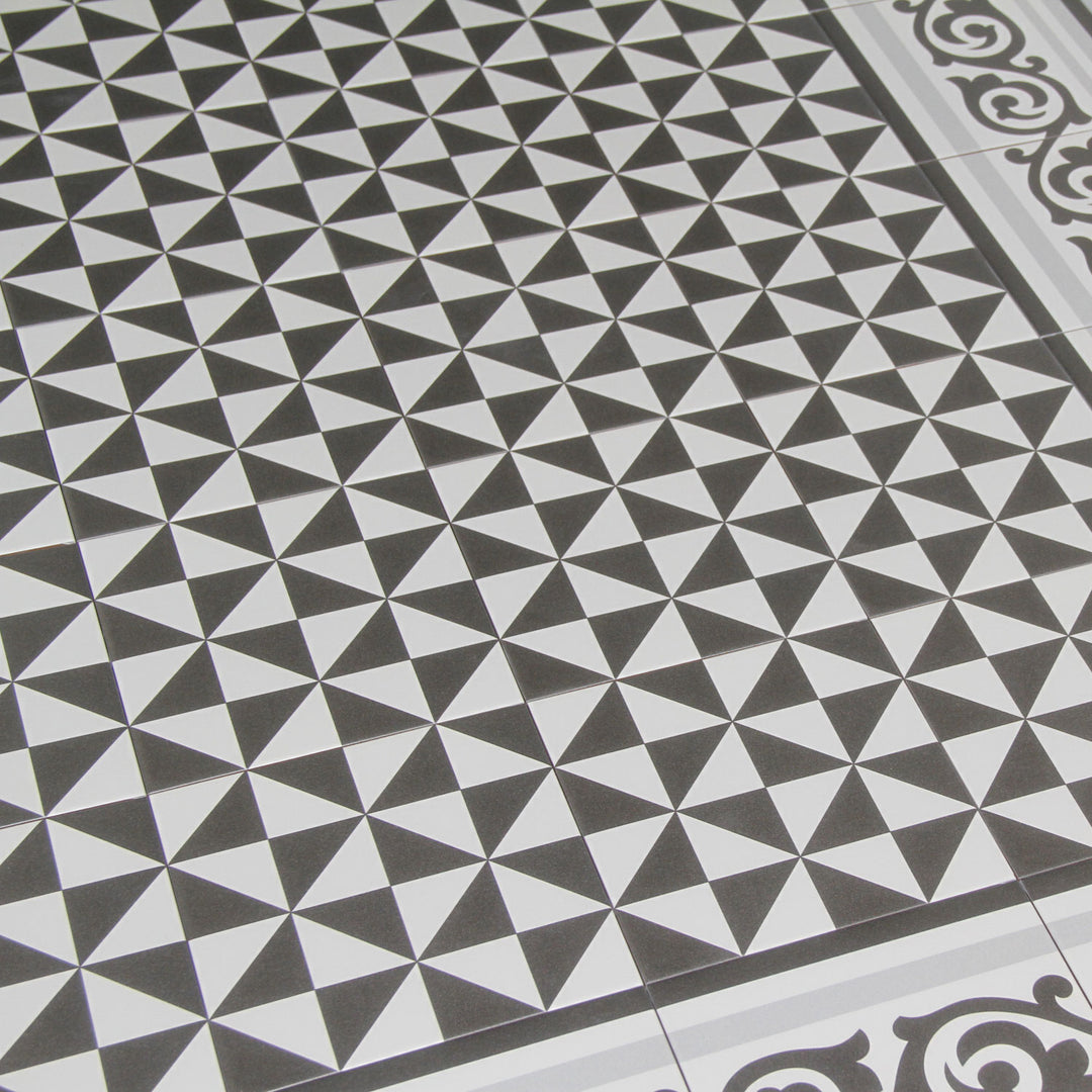 Azulejo Ablah Terrades Grafito