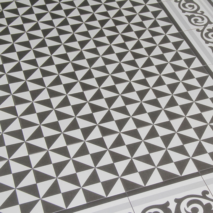 Azulejo Ablah Terrades Grafito