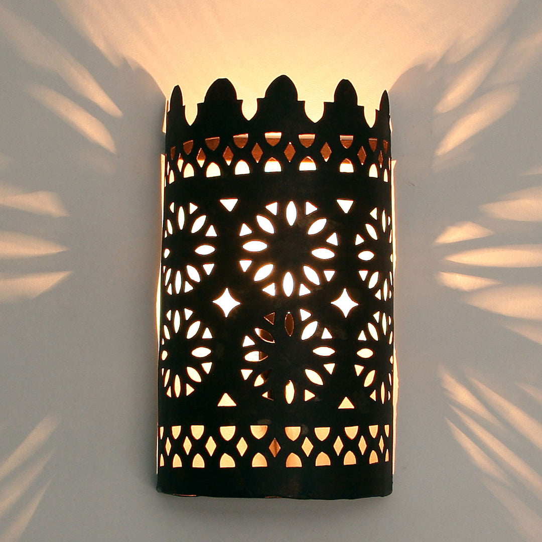Lámpara de pared oriental de hierro EWL01