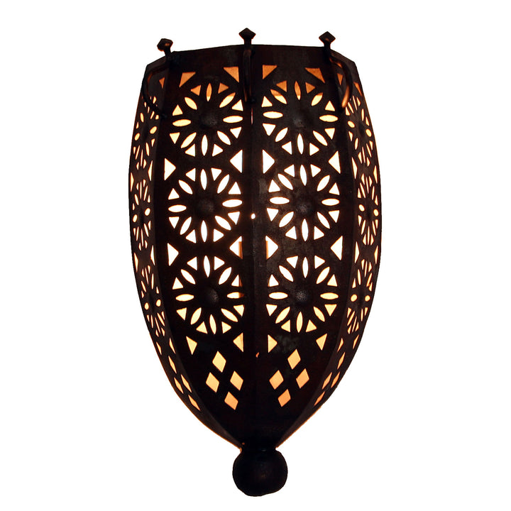 Lámpara de pared oriental de hierro EWL05