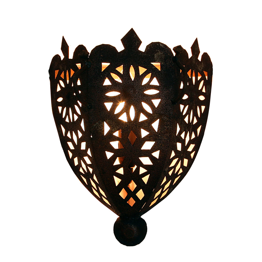 Lámpara de pared oriental de hierro EWL06