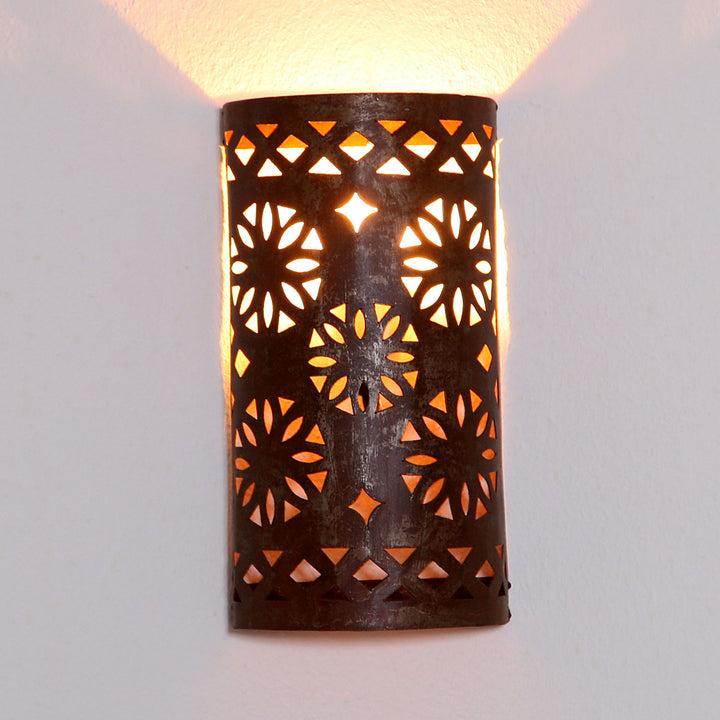 Lámpara de pared oriental de hierro EWL08