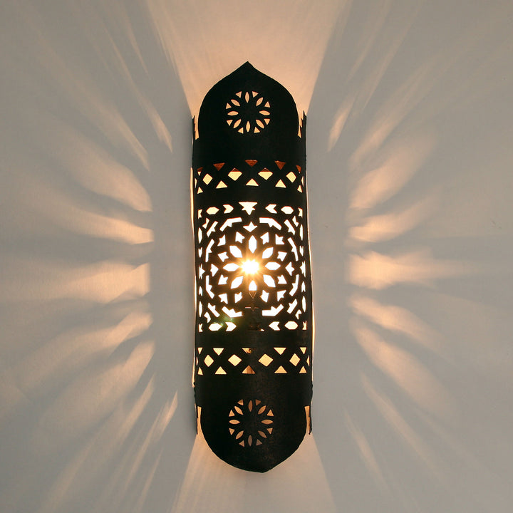 Lámpara de pared oriental de hierro EWL15