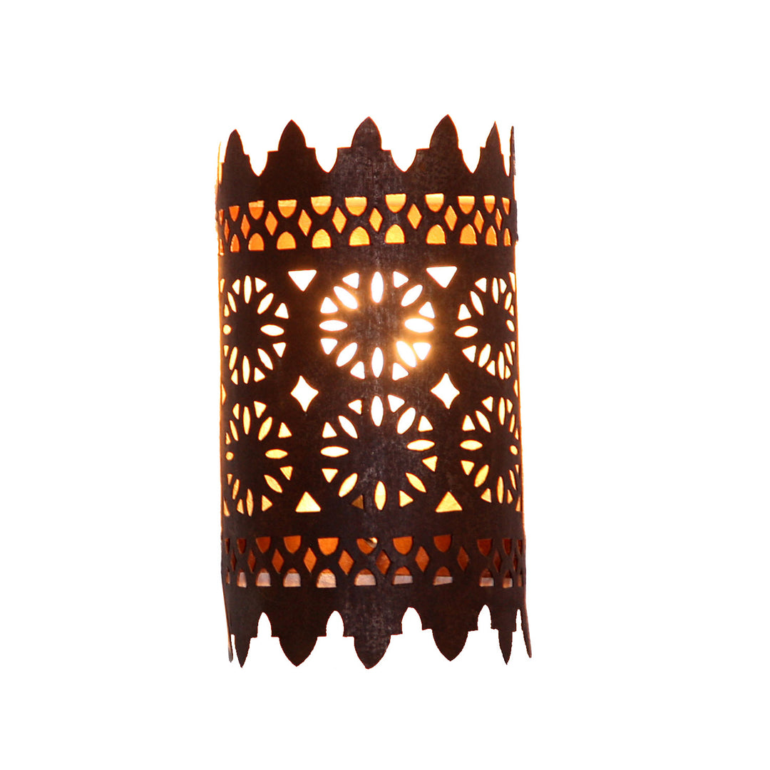 Lámpara de pared oriental de hierro EWL17