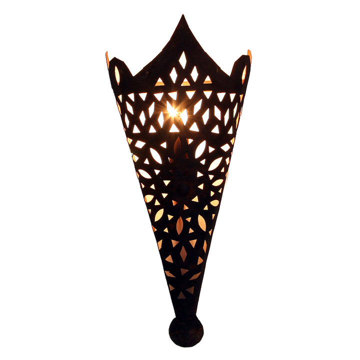 Aplique oriental de hierro EWL35