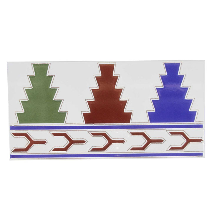 Borde de azulejos marroquí Narjis