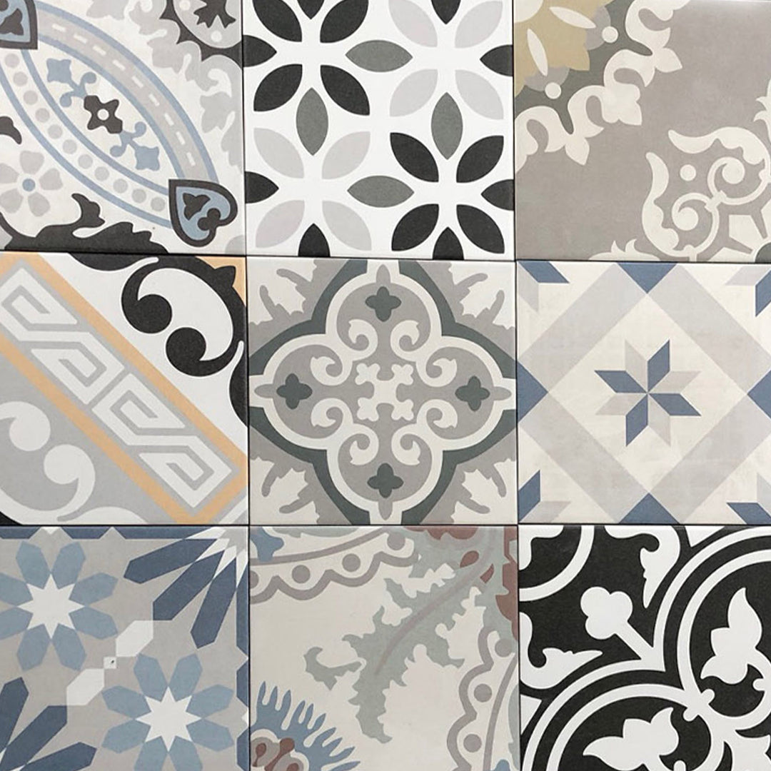 Azulejo de muestra Patchwork