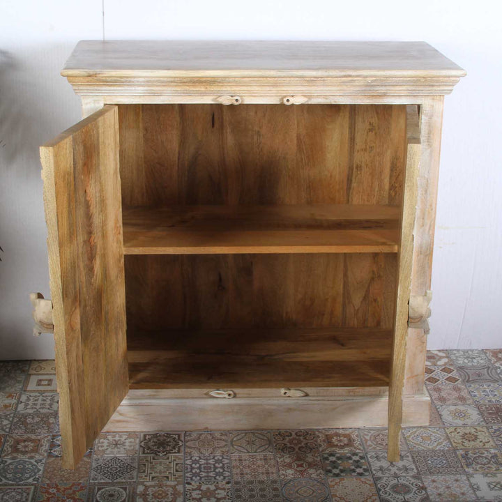Cómoda oriental de madera Maryam