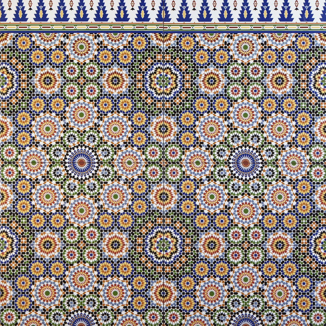 Borde de azulejos orientales Tamaris