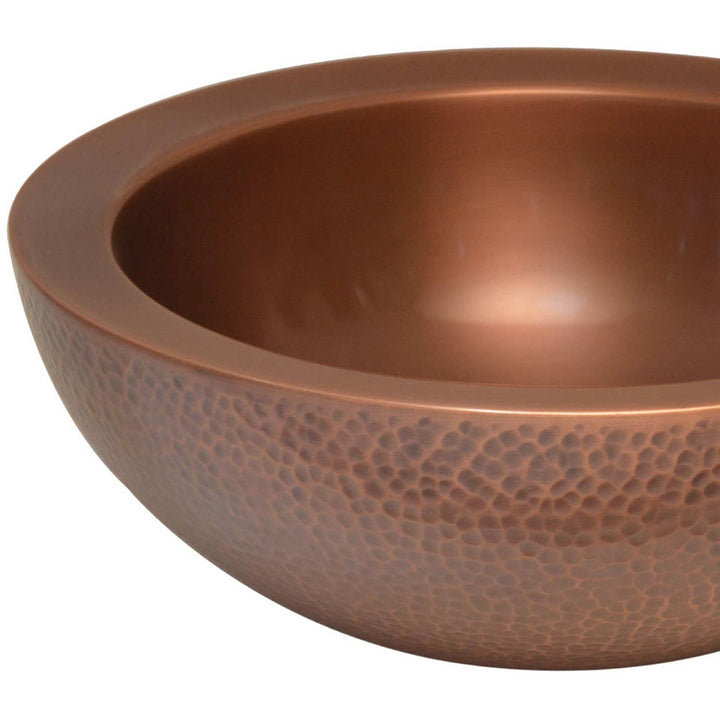 Lavabo oriental Faris cobre
