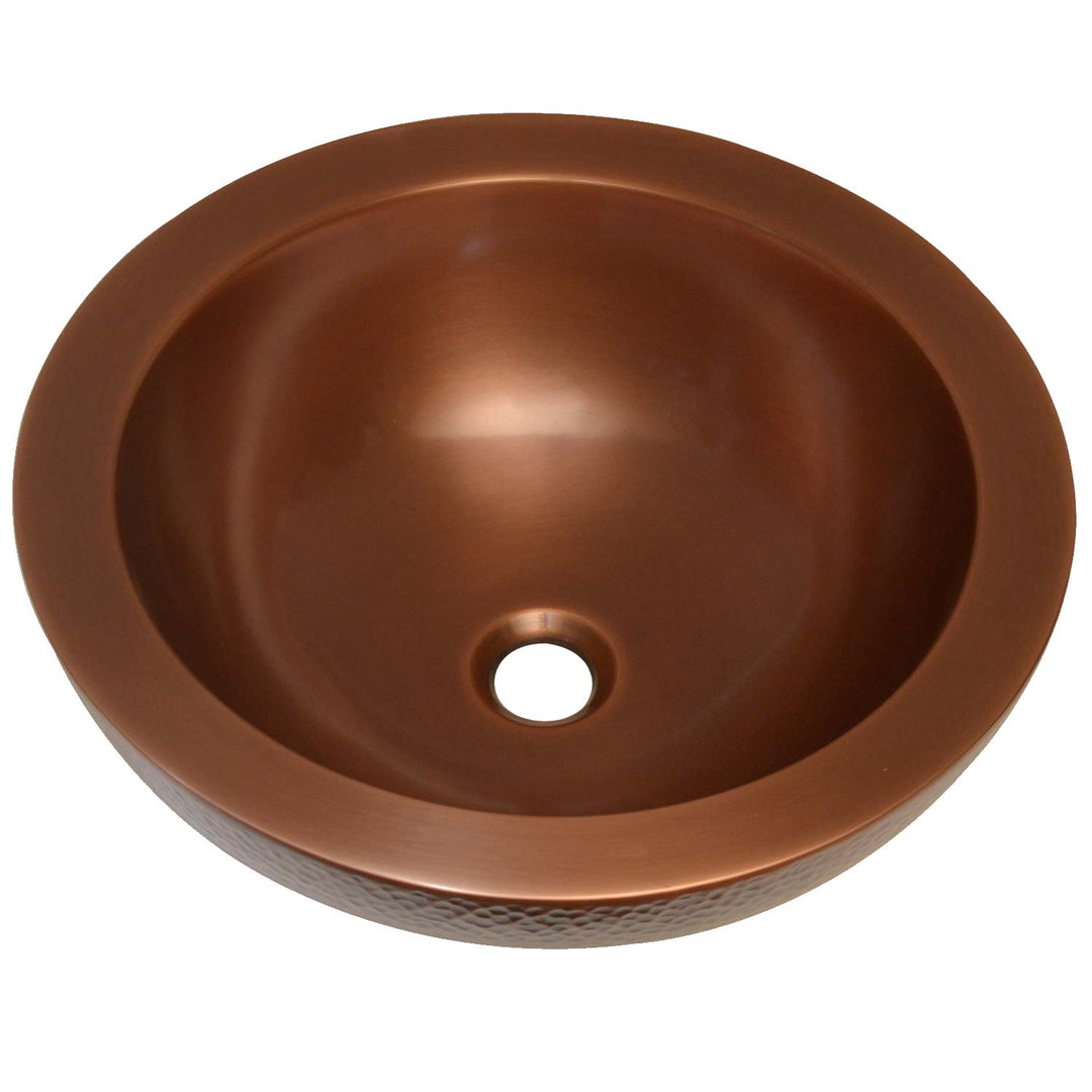 Lavabo oriental Faris cobre